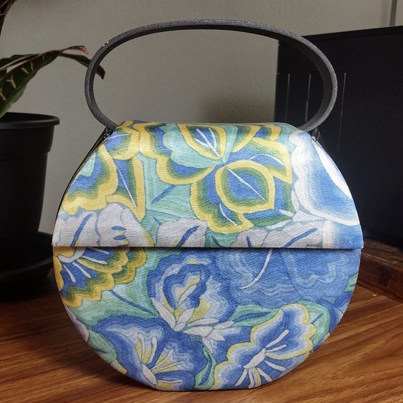 PINEDA COVALIN Handbags - Pineda Covalin Silk & Leather Handbag